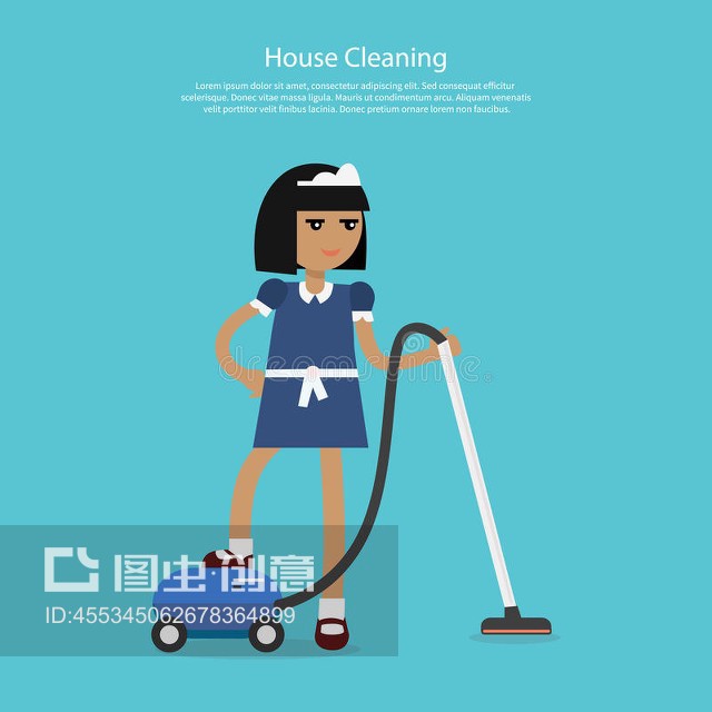 房屋清洁模板网页House Cleaning Template Web Page